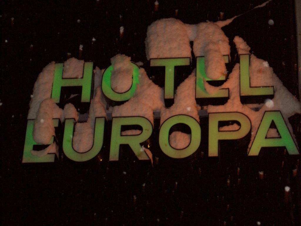 Hotel Europa Sondrio Exterior foto