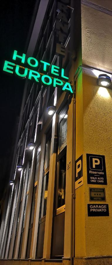 Hotel Europa Sondrio Exterior foto